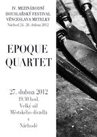 pozvání na koncert: Epoque kvartet